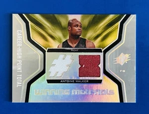 2007-08 SPX Antoine Walker Heat Winning Materials Game Used Jersey Card #WMJ-AW - Bild 1 von 2