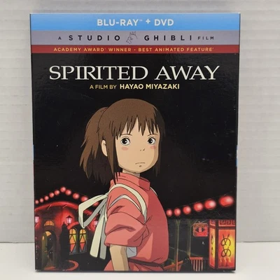 Studio Ghibli Film Spirited Away Blu-ray & DvD Combo w/ Slipcover Anime - Image 1 of 4
