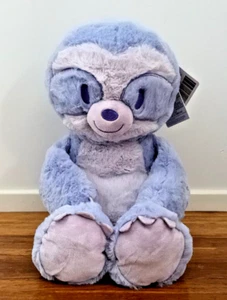 Build-A-Bear Heartwarming Hugs Purple Sloth with Weighted Red Heart 2024 Release - Picture 1 of 3
