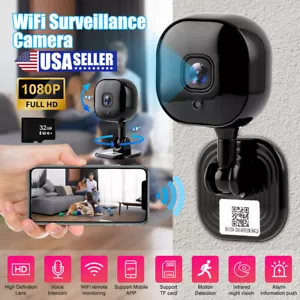 HD 1080P WiFi Indoor Home Security Camera Night Vision Baby Pet Monitor Intercom - Picture 1 of 15