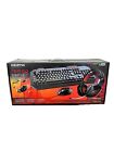 Alpha Gaming Battle Group 3-Piece Set with Headset, Keyboard & Mouse 