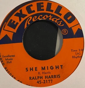 Ralph Harris - Who's to Blame / She Might - US 1960 Excello 7" Rocker VG HEAR - Picture 1 of 1