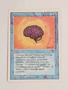 MTG Sleight of Mind (Revised/Blue/R) - BGM - Bild 1 von 2