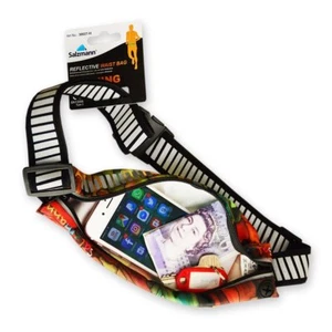 Salzmann 3M Scotchlite reflektierende Gürteltasche (Laufen, Joggen, Radfahren, Bauch, Gürtel) - Bild 1 von 3