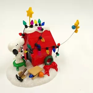 Dept 56 Peanuts "Getting Ready For Christmas" Figur Snoopy Woodstock Box 3,5" - Bild 1 von 11