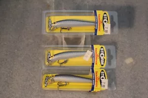 3 STORM RAPALA JUNIOR THUNDERSTICK JERK BAIT J3 BLACK SCAL ORIGINAL SERIE 3 1/2 - Bild 1 von 1
