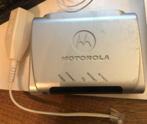 Motorola 2210-02-1006 High Speed Internet Modem With DSL Filter no power cord