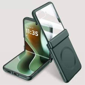 For Motorola Razr/Razr Ultra 2025 Hard PC Case with Screen Protector Hinge Cover - Picture 1 of 16