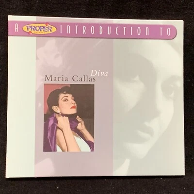 MARIA CALLAS - Diva - PROPER CD, 2004, UK - Image 1 of 4
