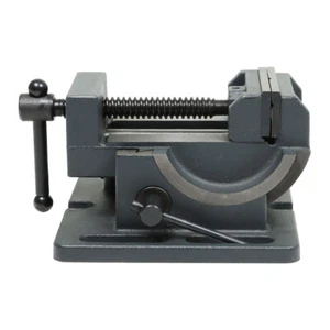 3.25 Inch Industrial Strength Benchtop and Drill Press Tilting Angle Vise - Picture 1 of 20