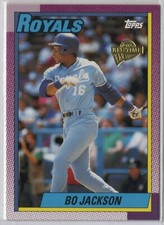 2003 TOPPS ALL-TIME FAN FAVORITES #136 BO JACKSON - KANSAS CITY ROYALS