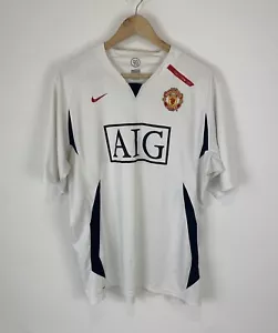 Maglia calcio allenamento Manchester United 2007/08 Nike taglia large adulto - Foto 1 di 12
