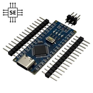 Nano V3.0 Board kompatibel mit Arduino, USB-C, ATmega328P, 5V Mikrocontroller - Bild 1 von 7