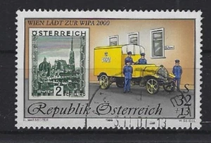 v3888 Österreich/ WIPA 2000-Postauto MiNr 2270 I o - Imagen 1 de 1