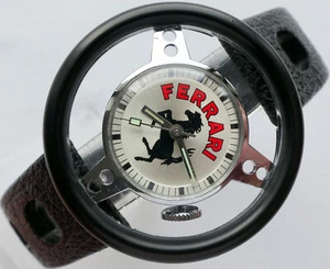 Ferrari Classic Car Accessory Mille Miglia Rally Racing Steering Wheel Watch - Picture 1 of 16