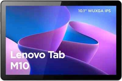 Lenovo Tab M10 HD 3rd Gen 10.1" FHD Tablet 4GB RAM 64GB Wi-Fi Grey New - Image 1 of 3