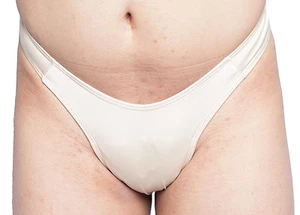 Tucking And Hiding Thong Gaff Panties For Crossdressing, Transgender, Drag NUDE - Picture 1 of 3