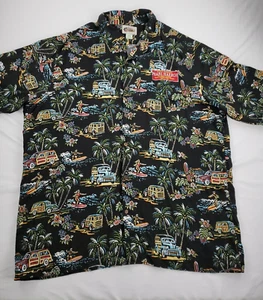 Reyn Spooner Hawaiian Shirt XXL 2001 Pearl Harbor Film Debut Art Of Eddy Woody - Picture 1 of 12