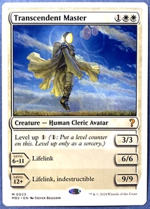 MTG Transcendent Master (White Border) Mystery Booster 2 23 NM - Picture 1 of 6