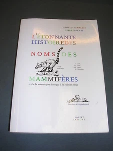 Zoologie H. Walter P. Hafer erstaunliche Geschichte der Säugetiernamen 2003 - Bild 1 von 1