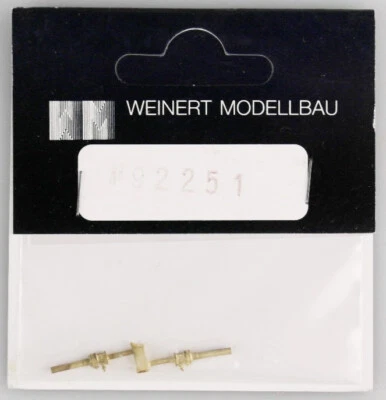 WEINERT MODELLBAU Spur H0 92251 Kolbenschutzrohre für BR 01 Neubau, Messing, OVP