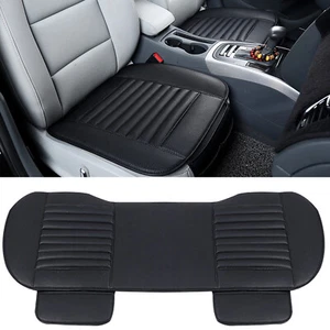 For Toyota Car Front Rear Seat Cover Half Wrap Leather Pad Mat Cushion Protector - Picture 1 of 18