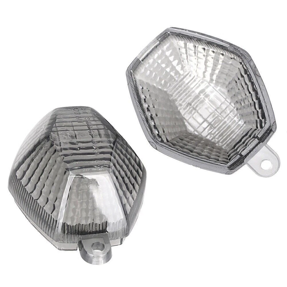 2x Cubierta de lente de luz intermitente de señal de giro para Suzuki SV650 SV1000 Bandit Smoke Foto 1 de 4