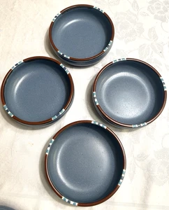 4 DANSK himmelblaue MESA Coupe SUPPENSCHÜSSELN, Japan, nicht mehr produziert, unbenutzt 5 7/8" - Bild 1 von 3