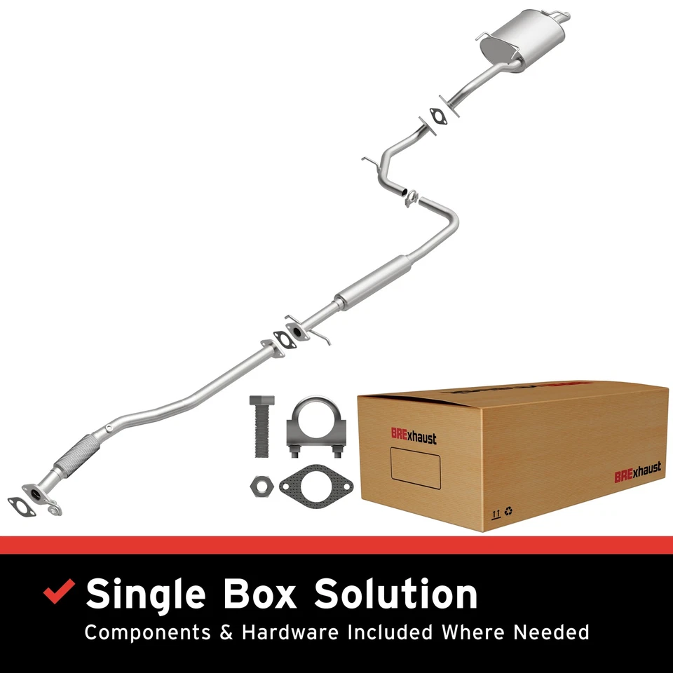 OE Replacement Exhaust System Kit For 2000-2005 Hyundai Accent Foto 1 de 4