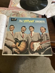 The “Chirping” Crickets (Buddy Holly), Brunswick BL-54038, 1957, Textured Cover - Picture 1 of 4
