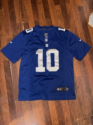 Camiseta de fútbol Nike NY Giants Manning #10 M azul medio Foto 1 de 4