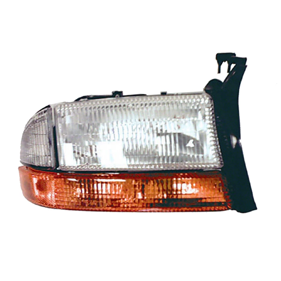 Carcasa de lente de faro lateral de pasajero para Dodge Dakota 55055110AI V 1998-2004 Foto 1 de 1