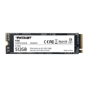 Patriot Memory P300 M.2 Pcie Gen 3 x4 512GB low-power consumption SSD,P300P512GM - Afbeelding 1 van 5