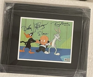 Jeff Bergman Looney Tunes Bugs,Elmer,Daffy Voice Actor Signed 8x10 Framed OC COA - Picture 1 of 7