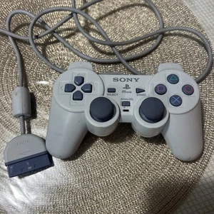 Sony PlayStation PS1 PS One Remote Controller White Gray SCPH-110 - Picture 1 of 4