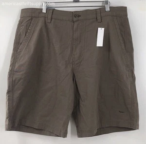 NWT Weatherproof Men's Tan Chino Shorts - Size 38 - Picture 1 of 6
