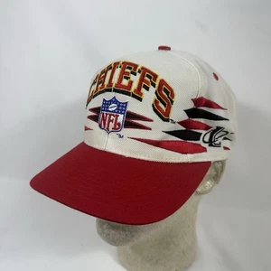 Vintage 90's Kansas City Chiefs Logo Athletic Diamond Cut Snapback Pro Line NFL - Bild 1 von 10