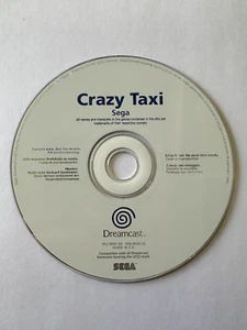 ⭐ Jeux SEGA Dreamcast - Crazy Taxi - Promo/Press White Label - RARE ⭐ - Photo 1/1