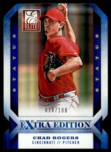2013 Elite Extra Edition Status #72 Chad Rogers /100