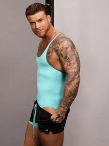 Türkis Body Force Sport Tanga Body - Bild 1 von 8
