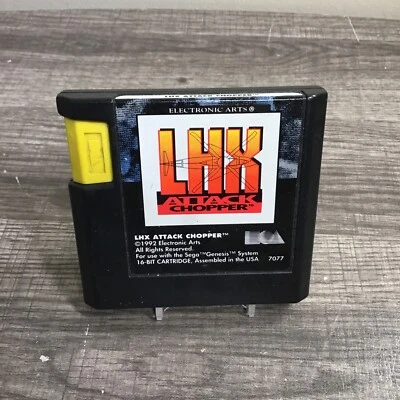 LHX Attack Chopper (Sega Genesis) Cartridge Only! - Image 1 of 4