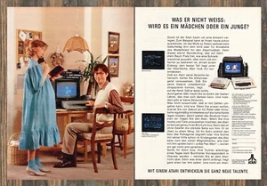 Atari Computer - Reklame Werbeanzeige Original-Werbung 1982 (2) - Afbeelding 1 van 1