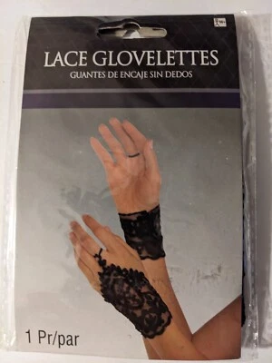 GUANTES DE ENCAJE - Disfraz Cosplay Victoriano NUEVO Foto 1 de 3