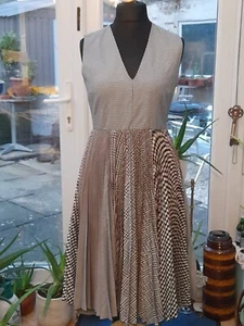 MSGM Check Fitted Dress - Picture 1 of 8