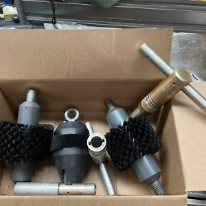 military 105 mm calibre cannon barrel pull through cleaning kit bulk lot new nsn - Foto 1 di 10