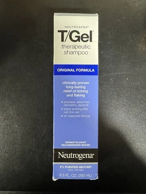 Xampu Terapêutico Neutrogena T/Gel 8,5 Fl Oz Original - NOVO VALIDADE 10/2024 - Imagem 1 de 4