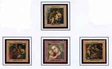 St. Lucia 1987 978-81 Natale mnh
