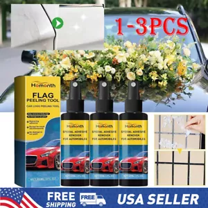 1-3PCS 60ml Sticker Remover Sticky Remover Glue Removal Car Spray Hot Cleaner - Picture 1 of 17