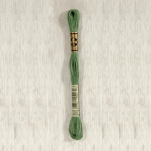 DMC Stranded Cotton - 320 - Medium Pistachio Green - Picture 1 of 1