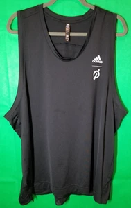 Adidas Mens 2XL Training x Peloton Sleeveless Shirt Black, Workout, Gym - Picture 1 of 7